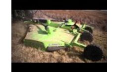 Schulte FX-1800 Fixed Knife Rotary Cutter Mowing Slough Grass Video