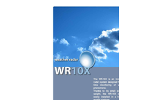 Eldes - Version WR-10X - Metrological Radar System Datasheet