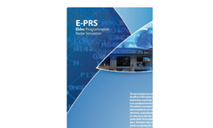 Eldes - E-PRS/GRS - Radar Simulators Software Brochure
