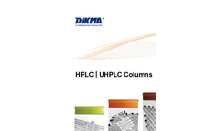 Dikma - HPLC / UHPLC Columns Brochure