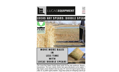 Lucas - Hay Spears - Double Spear - Brochure
