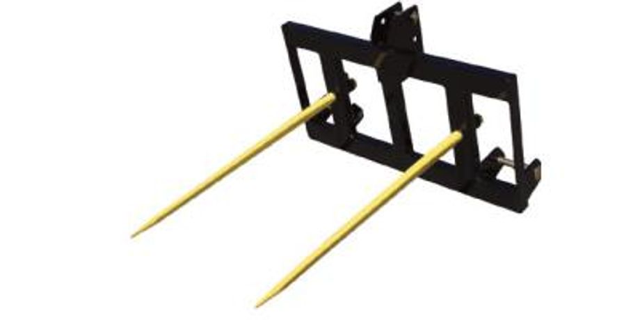 MDS - 3-Point Double Tine Round Bale Stabber