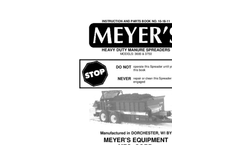Model 3600 - Heavy Duty Upper Beater Drive Spreaders Brochure
