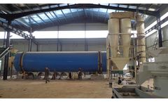 Biomass Wood Sawdust Dryer in Biomass Pellet Production Plant
