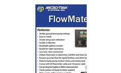 FlowMate - Liquid Monitor Brochure