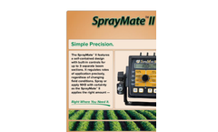 SprayMate - Model II - 3-Section Automatic Rate Controller Brochure