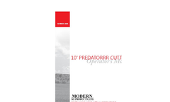 Modern - 10` Predator Cutters Brochure