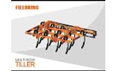 Multi Row Cultivator - Tractor Cultivator Manufacturer and Exporter Fieldking - Video