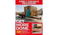 Kirby - 1 Ton Bale Processor - Brochure