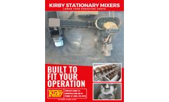 Kirby - Stationary Mixer - Brochure
