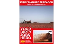 Kirby - Manure Spreader - Brochure