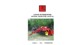 Poultry Windrower Brochure