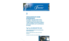 Fiberdur - Model CSVE 16/10 - filament-Wound Pipes  - Brochure