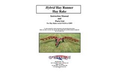Ogden - Model 1634 to 2099 - Hybrid Hay Runner Hay Rake - Brochure