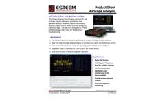 ESTeem AirScope - Full Featured Real-Time Wireless Spectrum Analyzer - Brochure