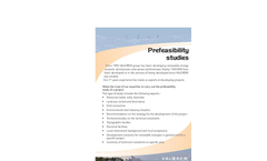 Prefeasibility Studies Brochure