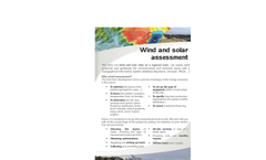 Wind and Solar Assessment Brochure