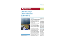 Community Consultation Summary  Brochure