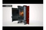 Estufa de leña Ecoforest (modelo Arles) Video
