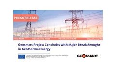 Geosmart Project Concludes with Major Breakthroughs in Geothermal Energy