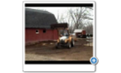 Kenosha, Wisconsin - Cleaning the mud-free Ecoraster [Hoofgrid] mudlot in six minutes video