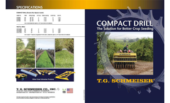 Series 98 - Cover Crop Drill Brochure