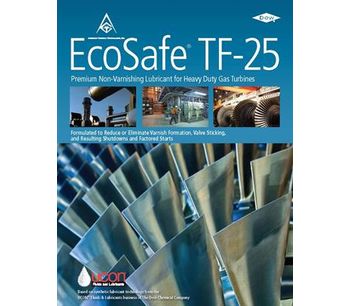 EcoSafe® TF-25 - Model ESTF-25 - Non Varnishing Turbine Lubricant