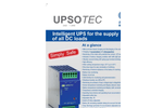 Upsotec - Model 2440 - UPS System Brochure