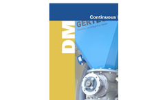 Germix - DM - Continuous Mixers Brochure