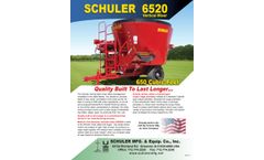 Schuler - Model 6520 Series - Vertical Mixer - Brochure