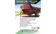 Schuler - Model 125BF/175BF/220BF - Better Feeder Wagons - Datasheet