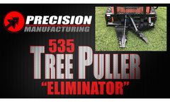 Sometimes you Just don`t Want to Leave a Stump! 535 Eliminator | Precision Manufacturing INC - Video