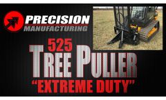 Remove Tree and Roots with just a pull! - 525 Tree Puller Extreme Duty | Precision Manufacturing INC - Video
