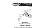SpeeCo - Model 401635BB 35 Ton - Log Splitter - Manual