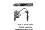 SpeeCo - Compact Post Hole Digger - Manual