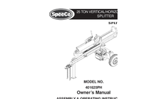 401625PH 25 Ton - Log Splitter Brochure