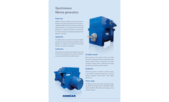 Koncar - Stationary and Marine Generators Brochure