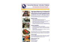 NEC - - High-Speed Exciters & Salient Pole Rotors Brochure