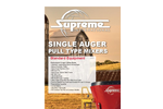 Supreme - Model 400 - Pull Type Vertical Mixers Brochure