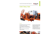 KOLLER - - Coiled Tubing Trailer Brochure