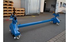 Koller - Model 30-200 Long - Trolley Used for Cranless Assembly, Disassembly and Transport of Downhole Tools