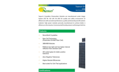 Topsun - Crystalline Photovoltaic BIPV Module - Brochure
