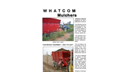 Whatcom - Model Y Series - Mulcher - Brochure