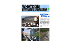 Whatcom Narrow Profile - Fertilizer Spreader - Brochure