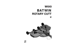 Batwing - Model BW12 - Rotary Cutters - Operators Manual