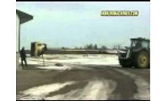 Manure collector pit Raceway, manure agitator and pump by Spaner Machines  Video