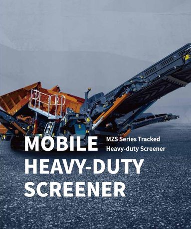 JONO - Model MZS Series - Mobile Tracked Heavy Duty Screener