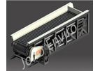 JONO - Model ZJ600A - Solid Waste Recycling Line Heavy Plate C Chain Conveyor for Heavy and Large Waste