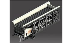 JONO - Model ZJ600A - Solid Waste Recycling Line Heavy Plate C Chain Conveyor for Heavy and Large Waste