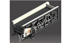 Jono - Model ZJ600A - Bulky Waste Feeding Chain Belt Conveyor for Waste Treatment Equipment